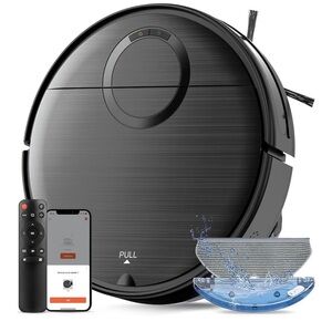 2 in 1 Robot Vaccum & Mop Combo. Auto-Recharge with schedule
